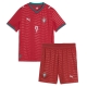 Billige Fotballdrakt Portugal Goncalo Ramos #9 Replika Hjemmedraktsett Barn VM 2026 Kortermet (med bukser)